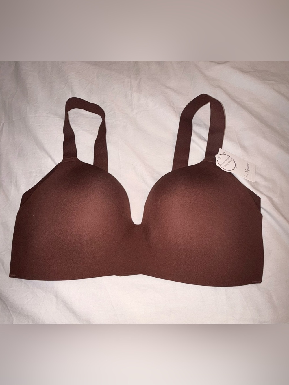 Le Mystere Smooth Shape 360 Smoother Bra in Espresso 38D NWT